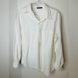 Classic Cream Brandy Melville Button Down